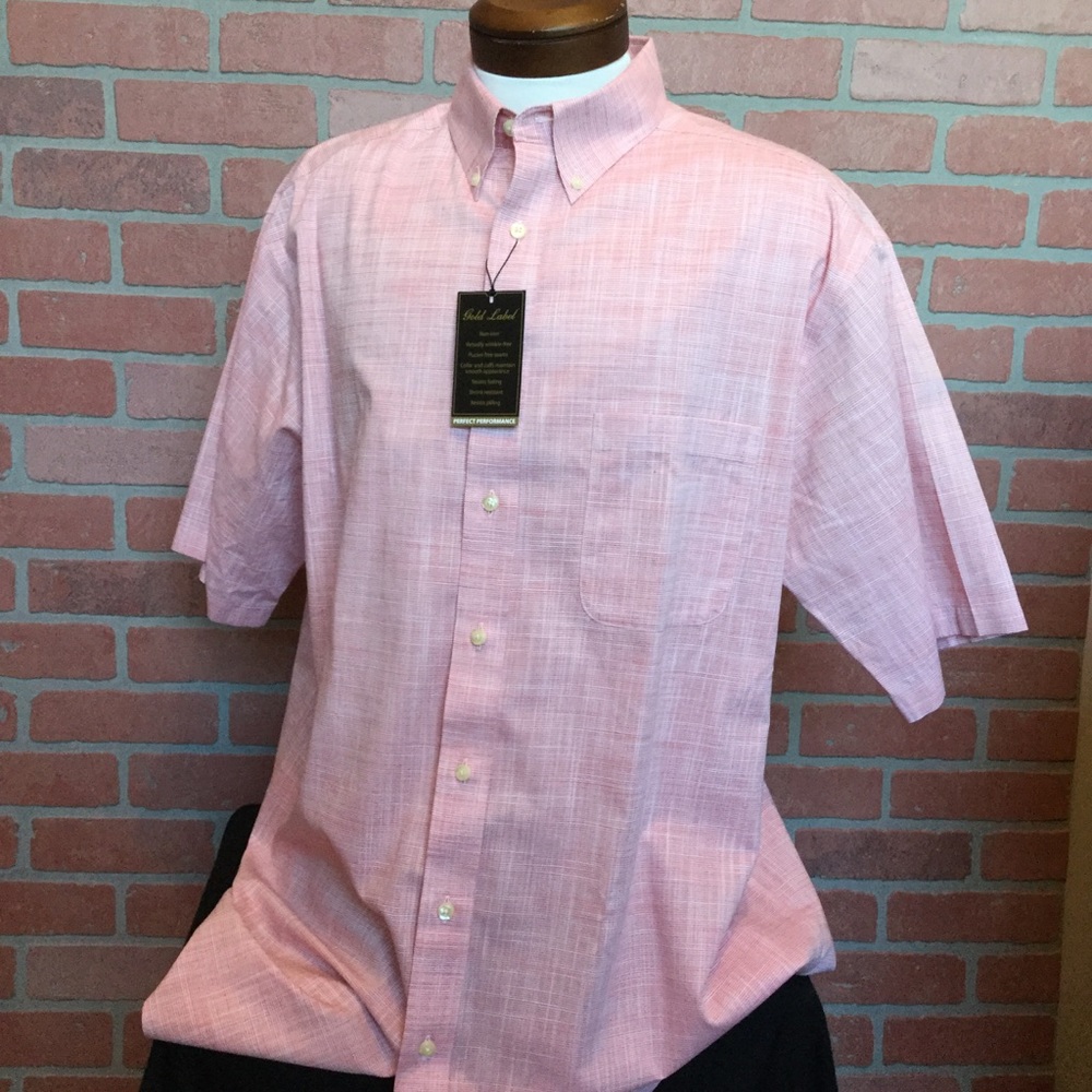 Roundtree & Yorke Performance Shirt 2XT Tall Man Perfect Performance